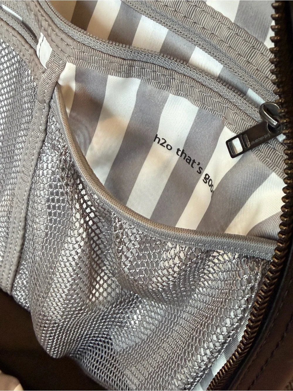 Black Lululemon Gym bag